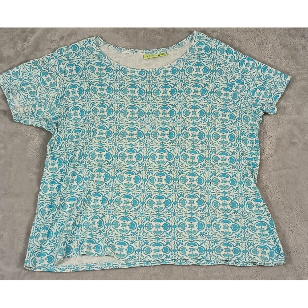 Fresh brand spanish tile ladies top size 1X